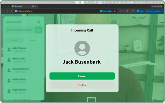 Convo Call web